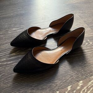 Banana Republic Open Leather Flats Size 7.5